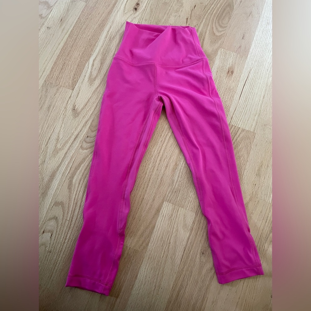 Lululemon Align 21” crop size 0